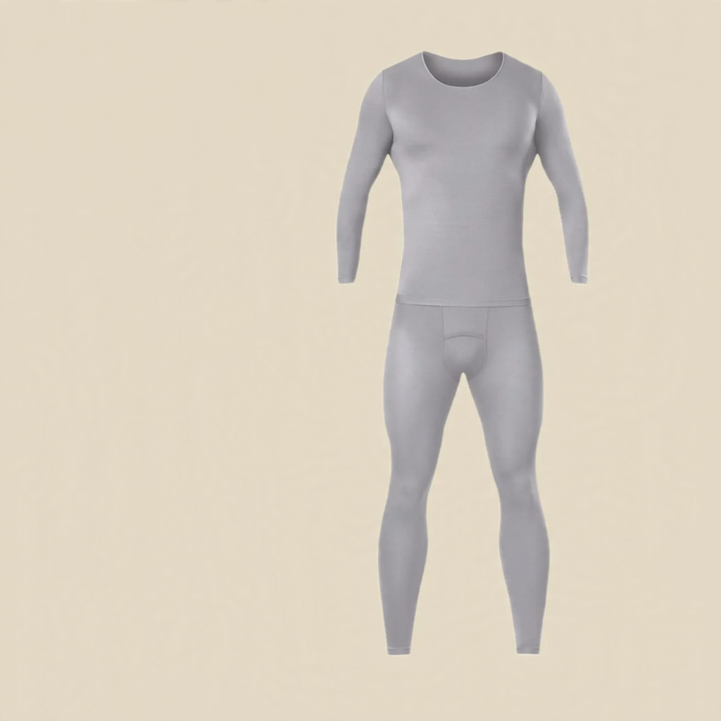 Herren Thermo-Unterwäsche-Set, nahtlos, elastisch