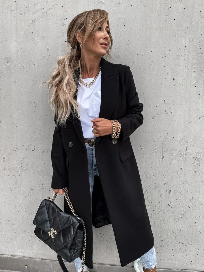 Drune | Langes Daunenjacke Eleganter Zeitloser Stil Ideal Für Den Winter