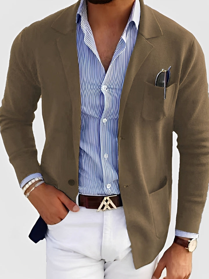 Drune | Eleganter Blazer mit Taschen für Männer