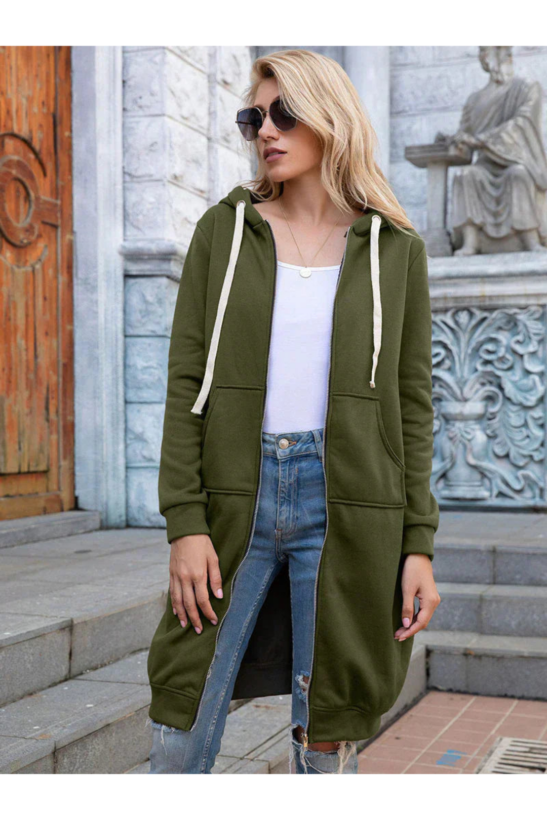 Drune | Lange Jacke Für Damen