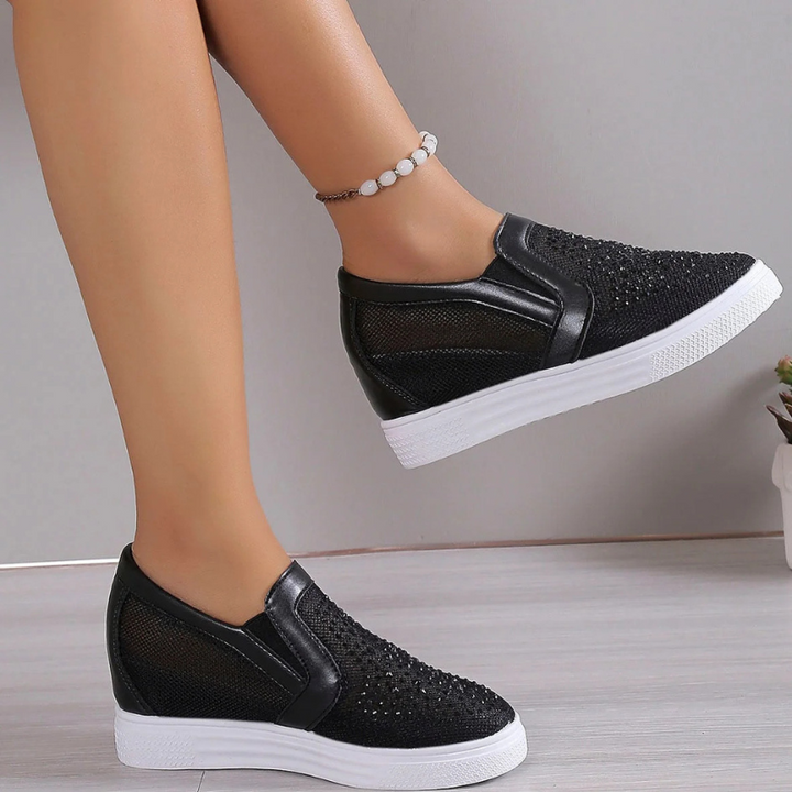 Drune | Mode Crystal Sneakers für Frauen