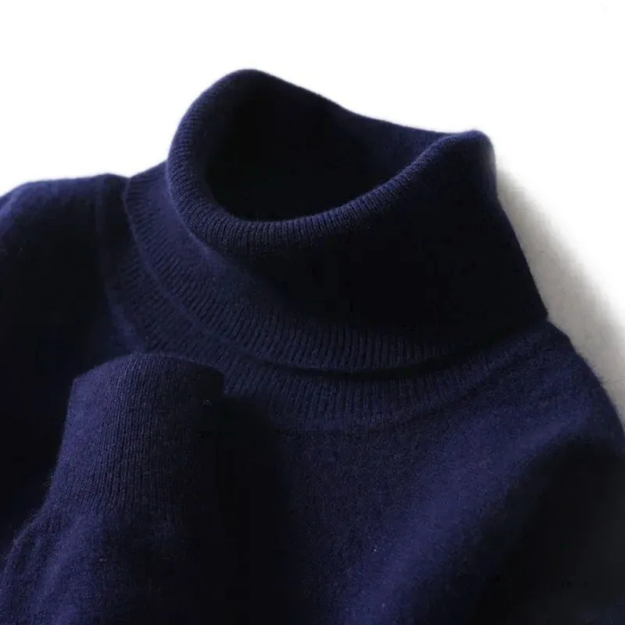 Drune | Herren Wollpullover Mit Rollkragen Und Schlankem Design