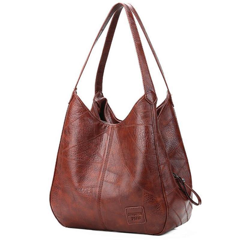 Drune | Retro-Ledertasche für Damen