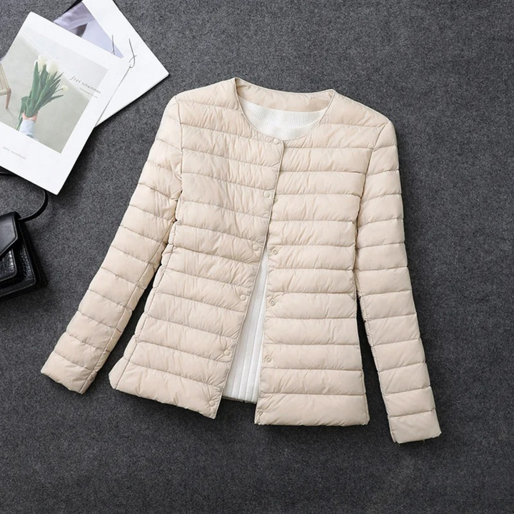 Drune | Damen Leichte Daunenjacke - Mit Knöpfen
