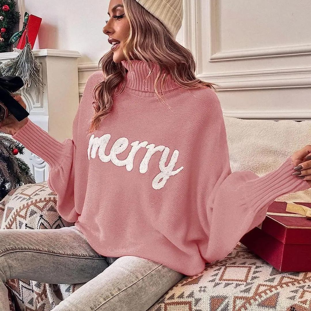 Drune | Festlicher Pullover für Frauen mit Rollkragen