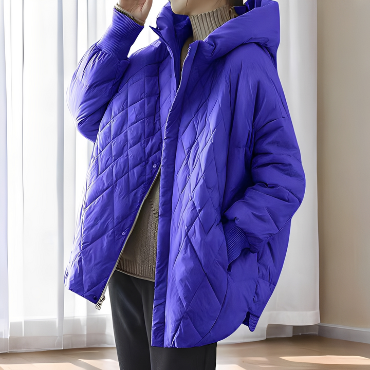 Drune | Lässiger Winter-Daunenmantel mit Reißverschluss für Damen