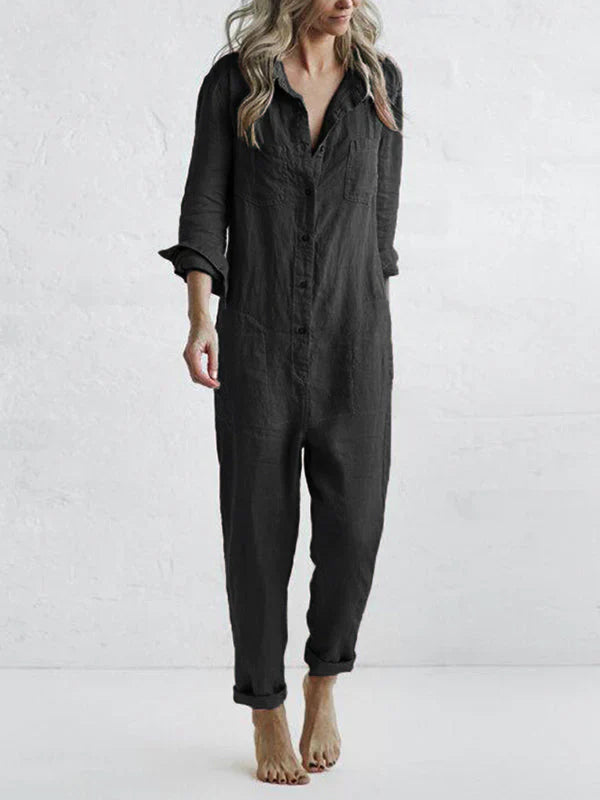 Drune | Leinen-Overall
