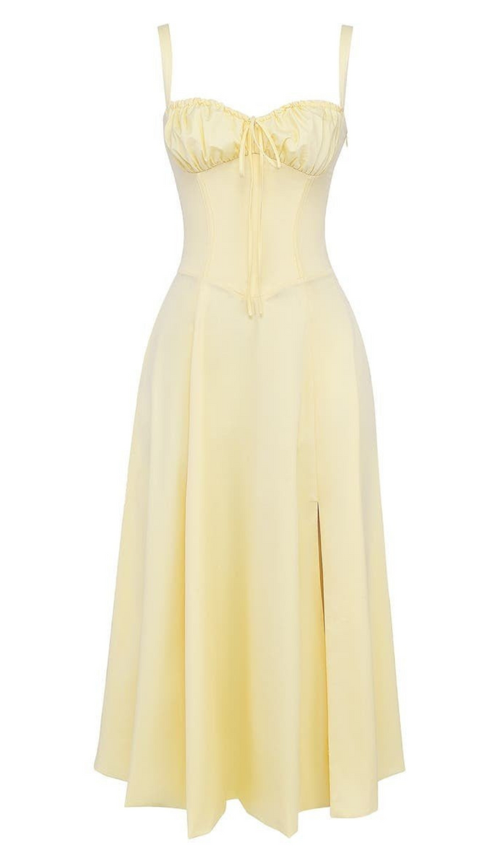 Drune | Blumen Kleid für Frauen Midi