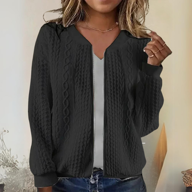 Drune | Bequeme Zipperjacke für Damen