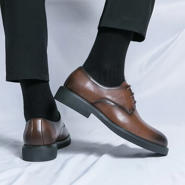 Drune | Elegante Herrenschuhe Aus Leder Mit Schnürung Und Rutschfester Sohle