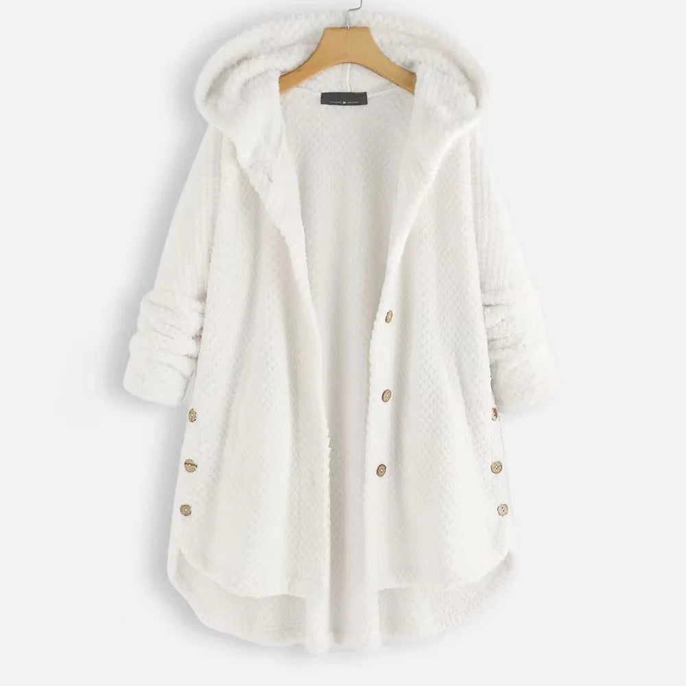 Drune | Fleece Kapuzenjacke