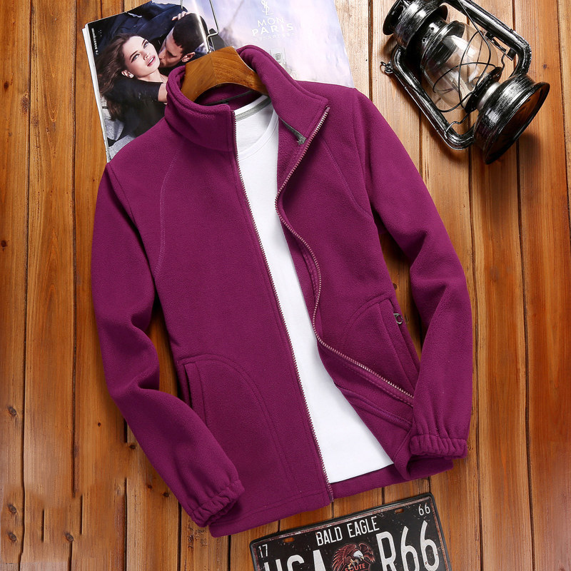 Drune | Fleecejacke Damen Reißverschluss-Fleece mit Stehkragen