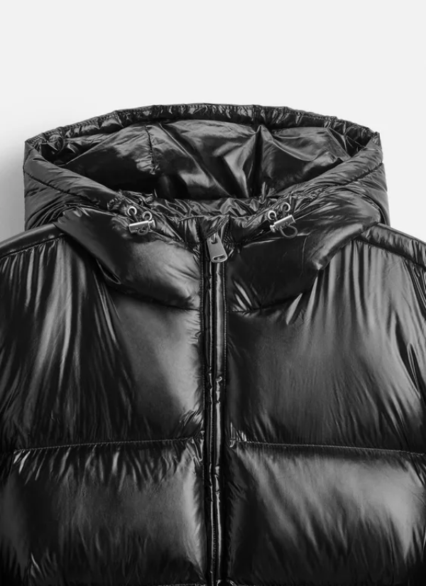 Drune | Daunen Pufferjacke - Warm & Leicht - Mit Kapuze & Hohem Kragen - 80% Entendaunenfüllung