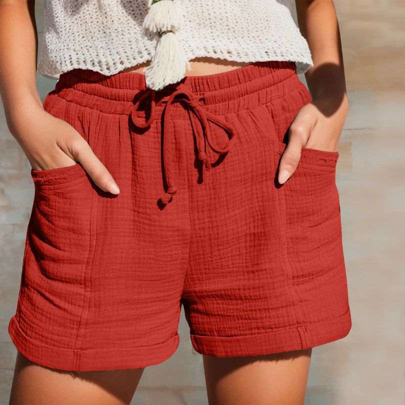 Drune | Bequeme Shorts Baumwolle