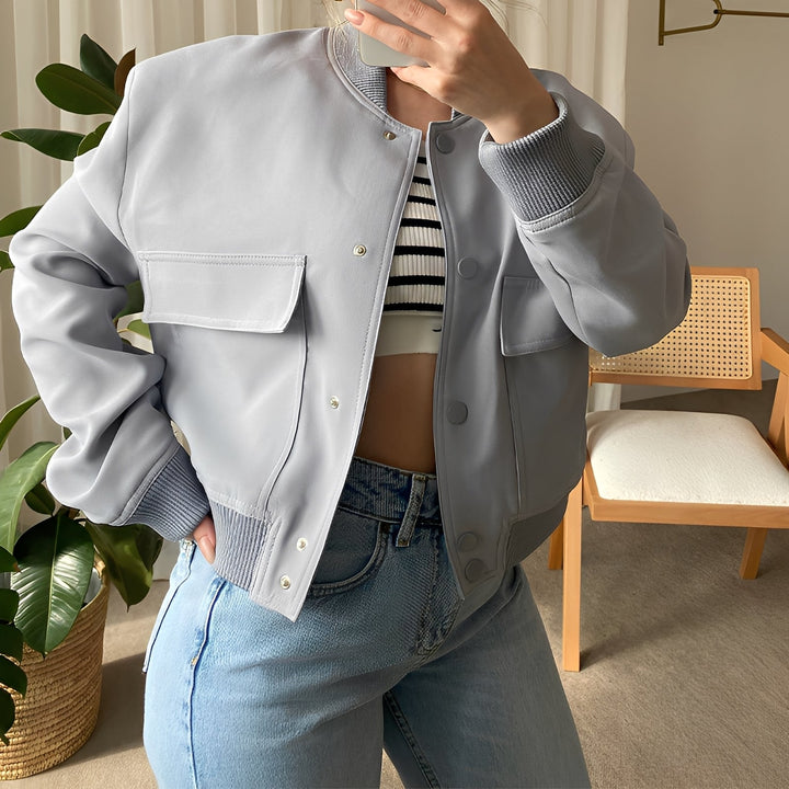 Drune | Lässige, lockere Jacke mit großen Taschen für Frauen