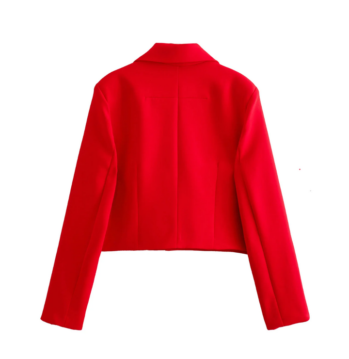 Drune | Bomberjack Damen Kurzjacke mit Vier Fronttaschen und Minimalistischem Design
