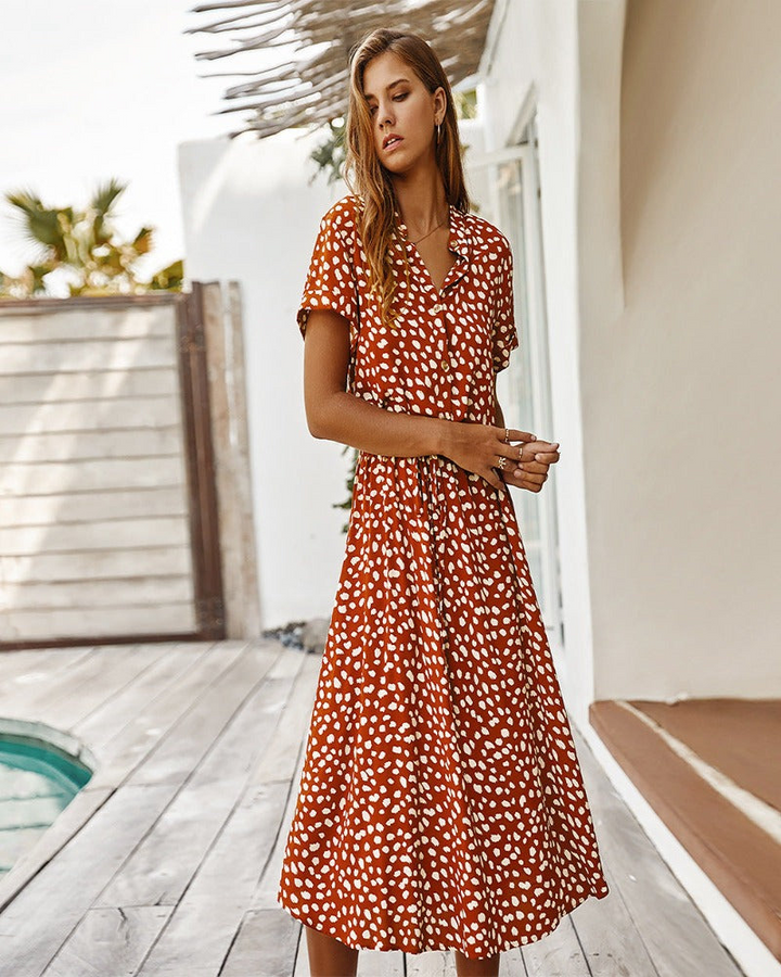 Drune | Hemdkleid Für Damen Midi