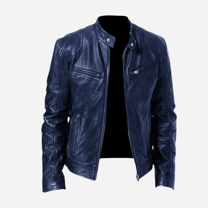 Drune | Stylische Moto-Lederjacke