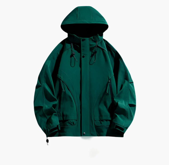 Drune | Outdoor Funktionsjacke - Winddichte Regenjacke für Freizeit und Sport