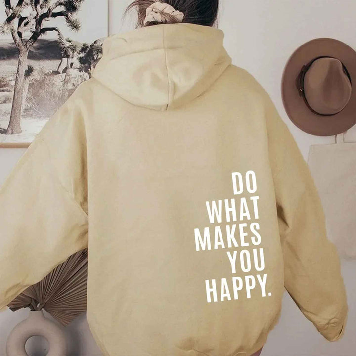 Drune - Damen Hoodie - Lässiger Streetstyle mit Schriftzug