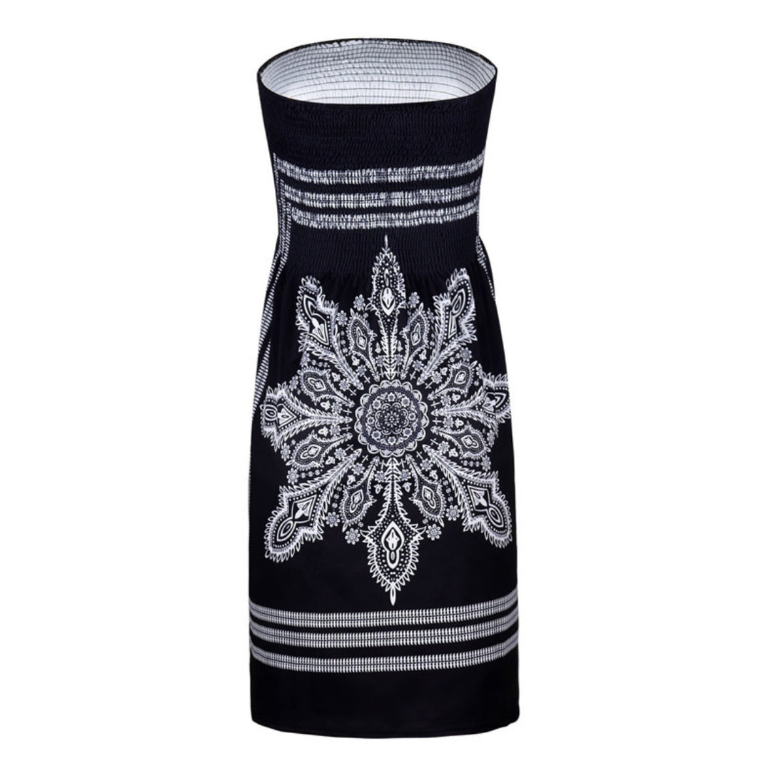 Drune | Bedrucktes Röhrentop-Kleid