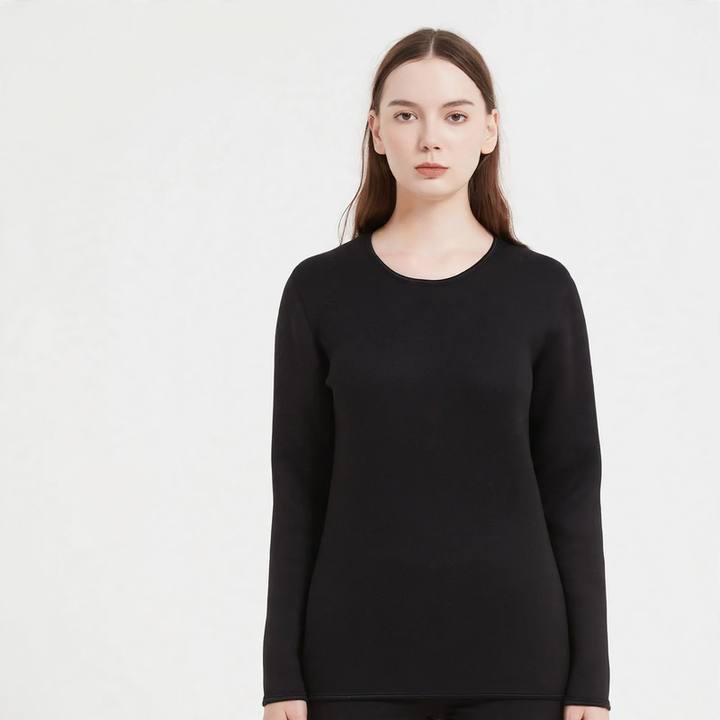 Thermisches Unterwäsche-Set, gefüttert, für Damen und Herren