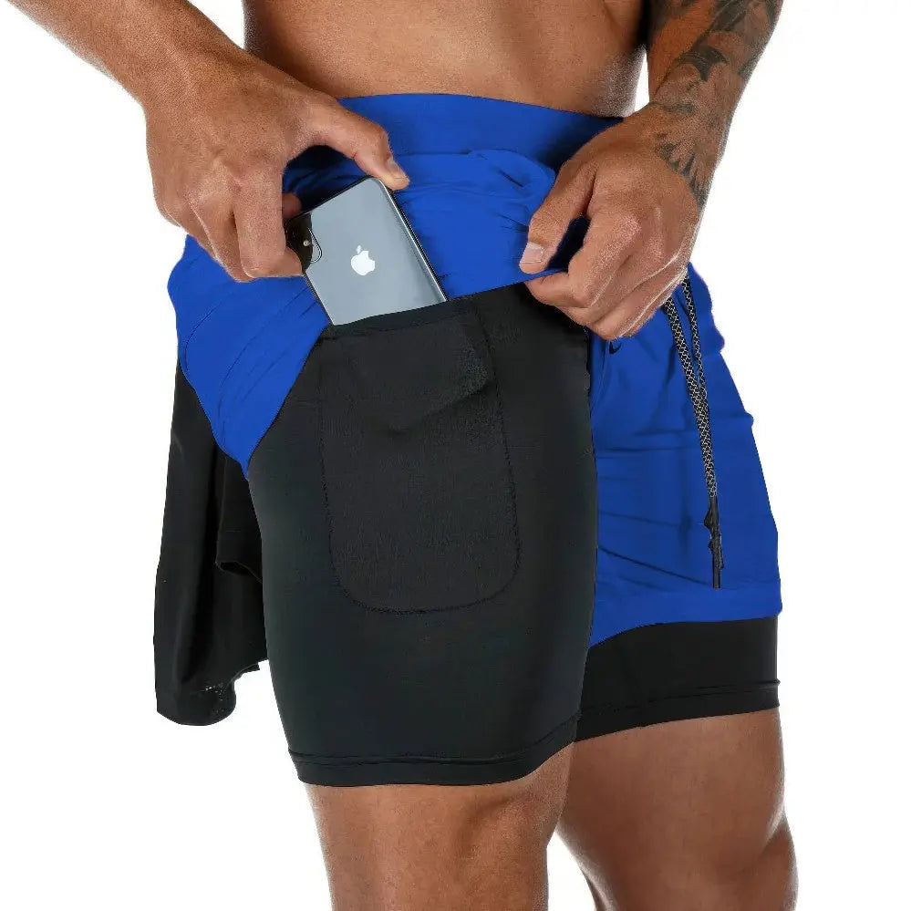 Drune | Camo 2 in 1 Schnell Trocknende Sporthose