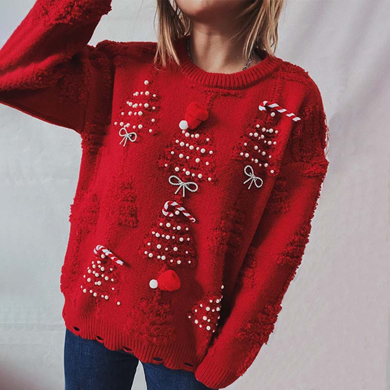 Drune | Weihnachtspullover Mit Fröhlichem Design