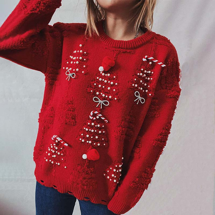 Drune | Weihnachtspullover Mit Fröhlichem Design