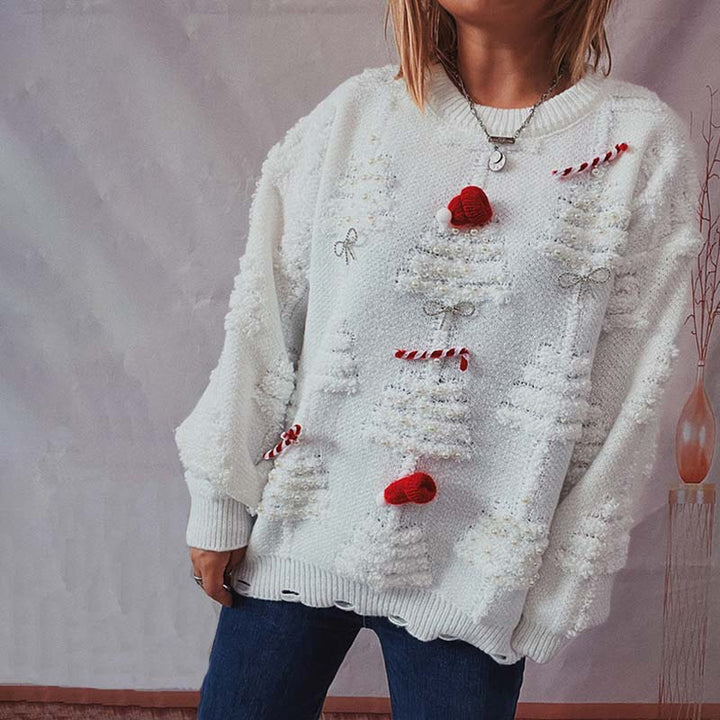 Drune | Weihnachtspullover Mit Fröhlichem Design