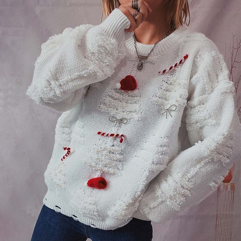 Drune | Weihnachtspullover Mit Fröhlichem Design