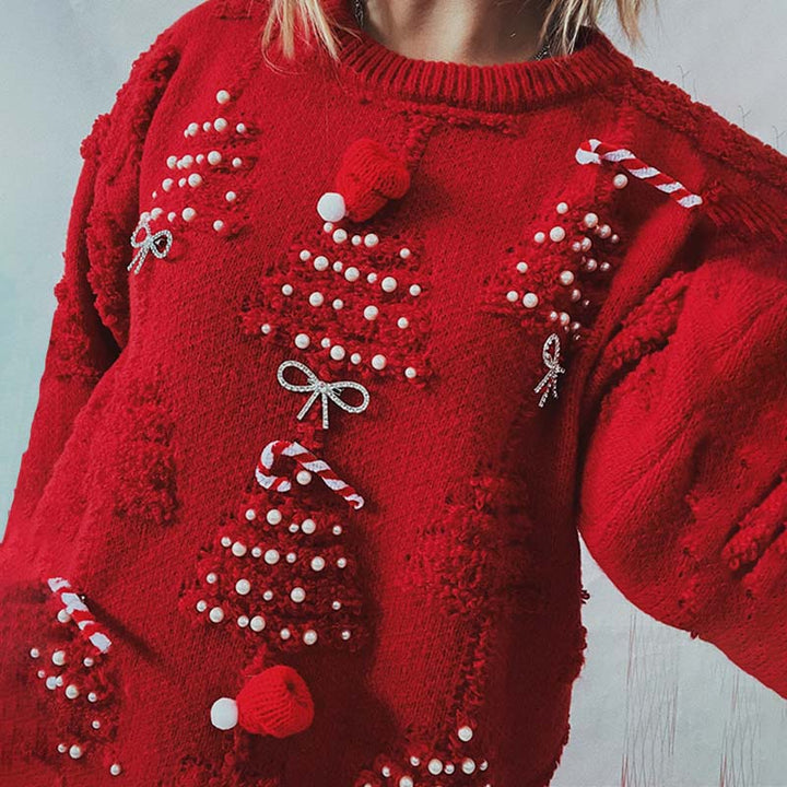 Drune | Weihnachtspullover Mit Fröhlichem Design