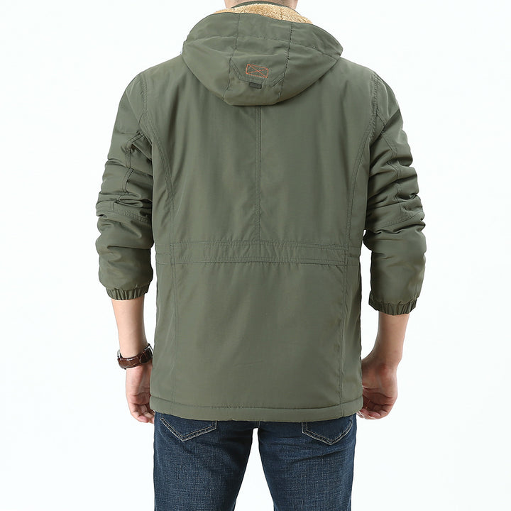 Herren Multifunktionale Wetterjacke mit praktischen Taschen Drune