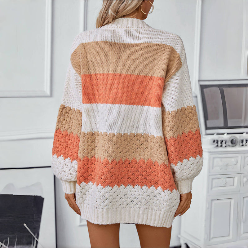 Drune | Elegante Strickjacke für Damen mit Feinem Muster