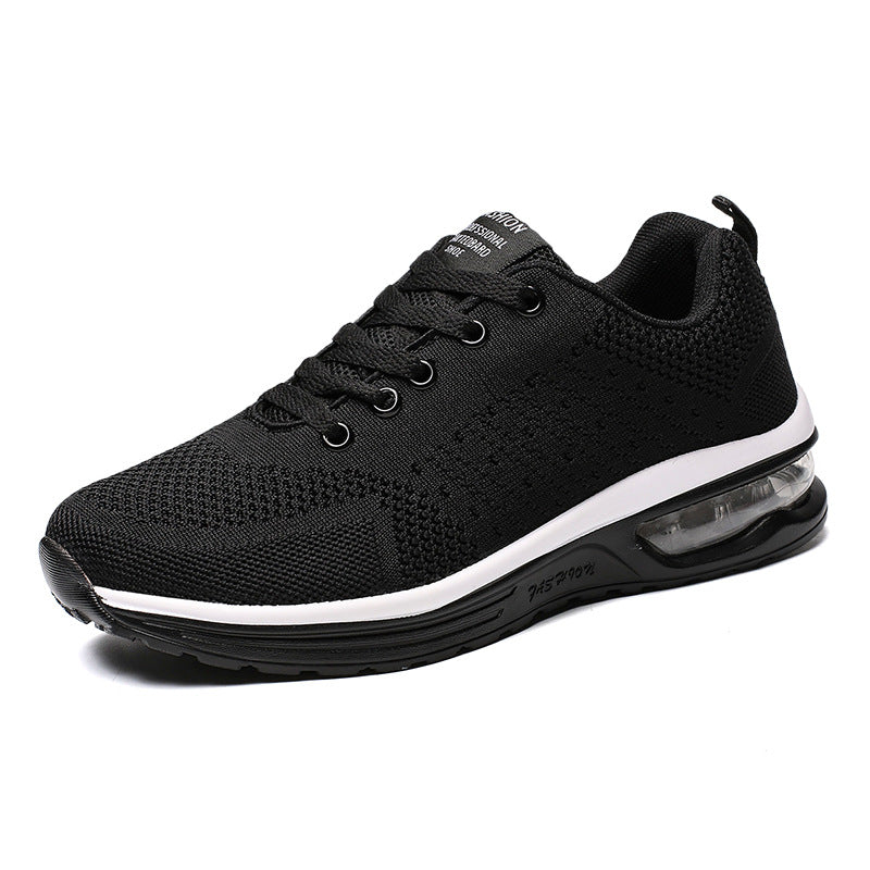 Damen nan atmungsaktiver Strick-Alltags-Sneaker mit integrierter Luftfeder-Zwischensohle und flexibler Profilsohle Drune