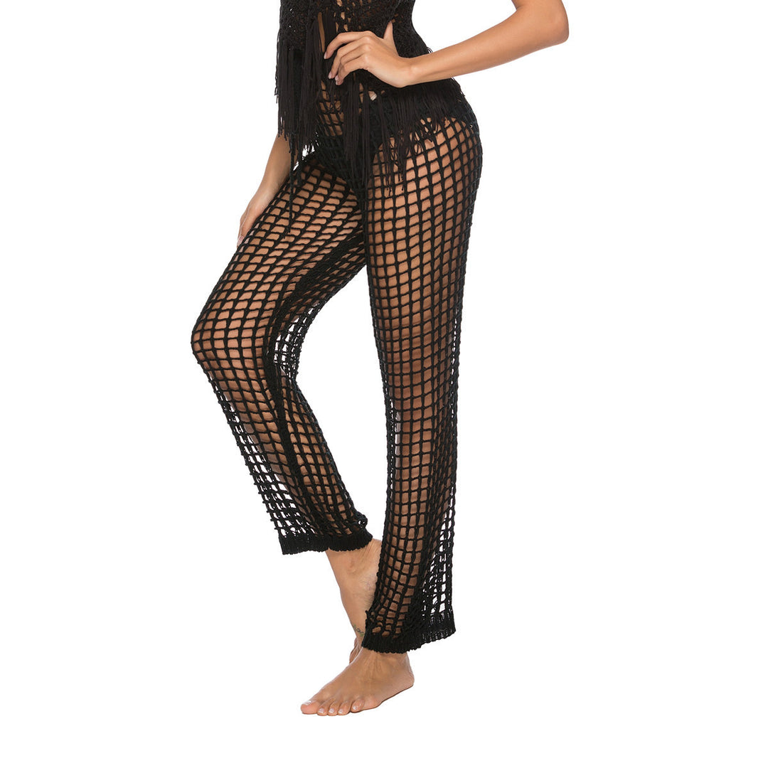 Damen eleganter Häkel-Strandsarong Drune