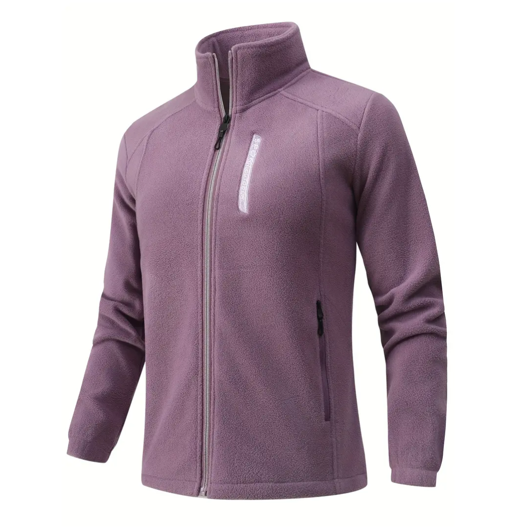 Drune | Damen Outdoor Fleecejacke warm gefüttert mit plüschigem Innenfutter