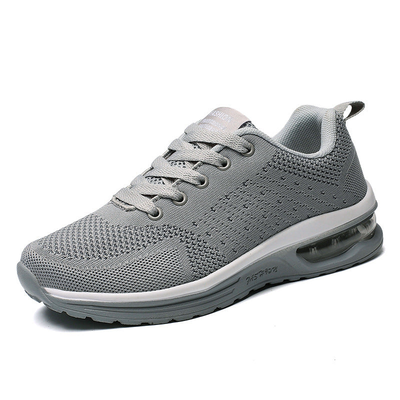 Damen nan atmungsaktiver Strick-Alltags-Sneaker mit integrierter Luftfeder-Zwischensohle und flexibler Profilsohle Drune