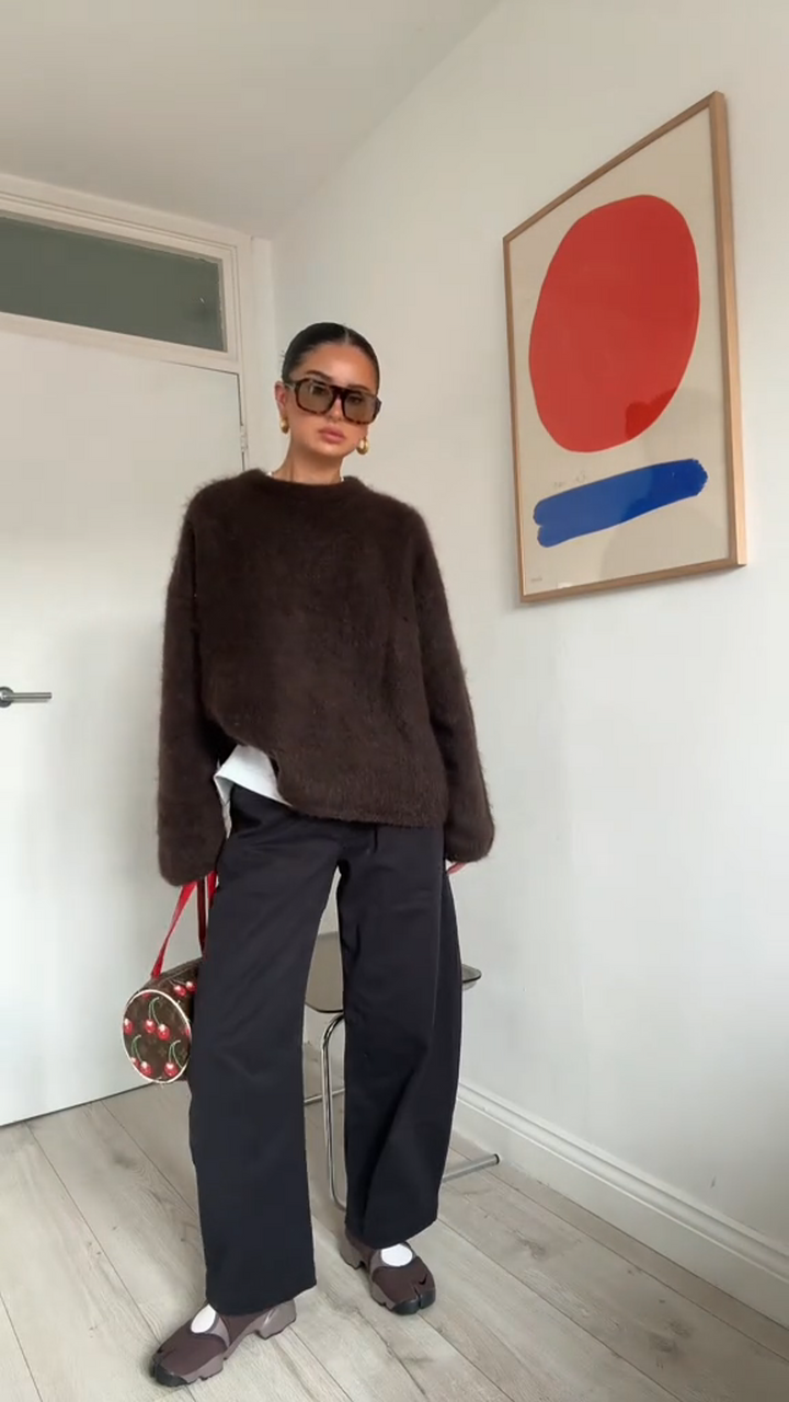 Drune | Mohair Crewneck Pullover
