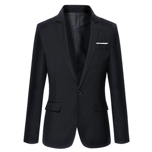 Drune | Klassischer Blazer in Schmaler Passform Für Herren