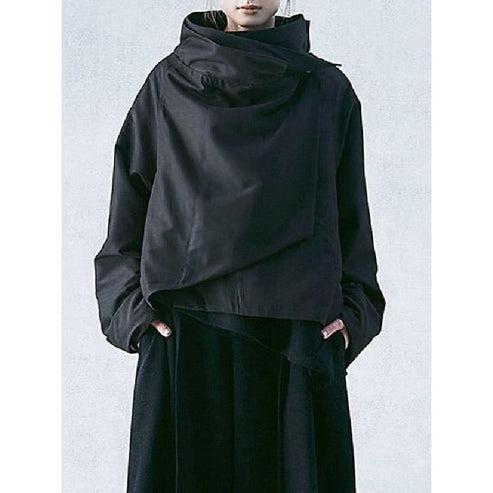 Drune | Elegante und Bequeme Wickeljacke für Kalte Tage