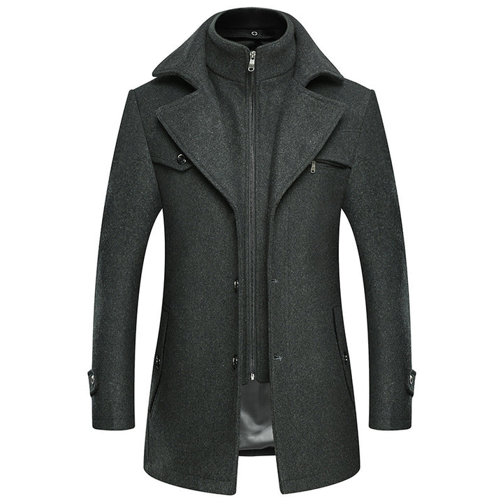 Herren Elegante und stilvolle Wolljacke Drune