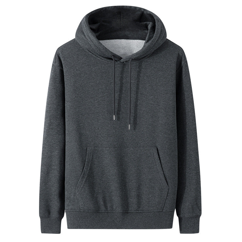 Unisex  cozy heavyweight fleece-lined pullover hoodie with kangaroo pocket and ribbed trims Drune