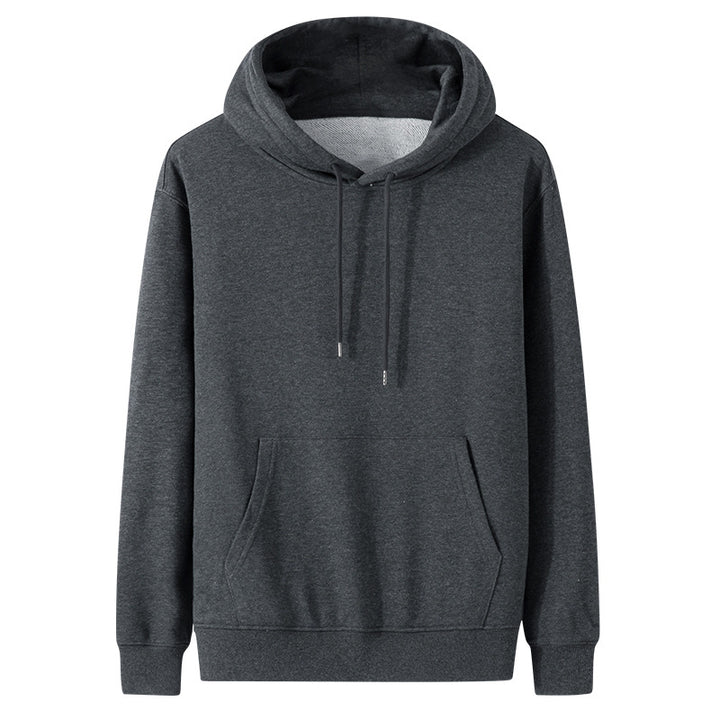 Unisex  cozy heavyweight fleece-lined pullover hoodie with kangaroo pocket and ribbed trims Drune