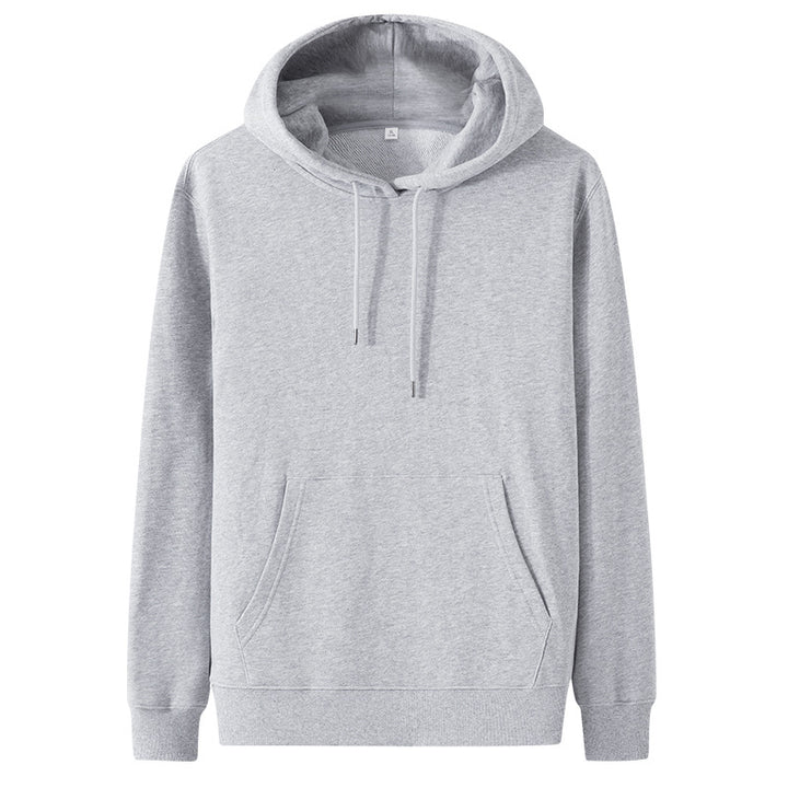 Unisex  cozy heavyweight fleece-lined pullover hoodie with kangaroo pocket and ribbed trims Drune