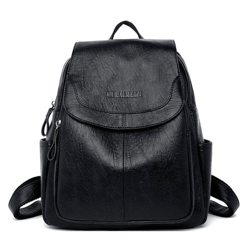 Drune | Weinlese Leder Damen Rucksack