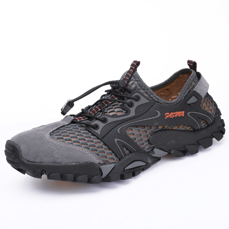 Herren Funktionale Outdoor-Sneaker mit atmungsaktiver Netzstruktur Drune