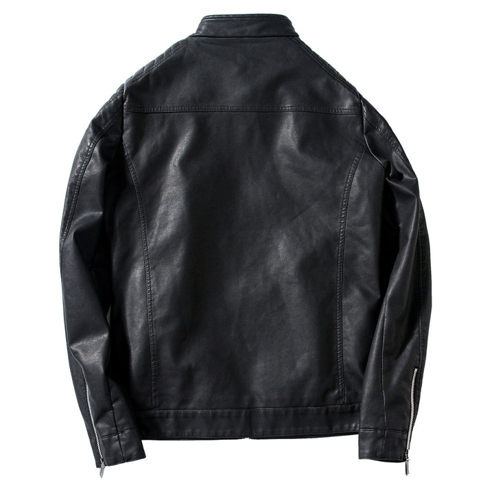 Herren Modische Lederjacke Drune