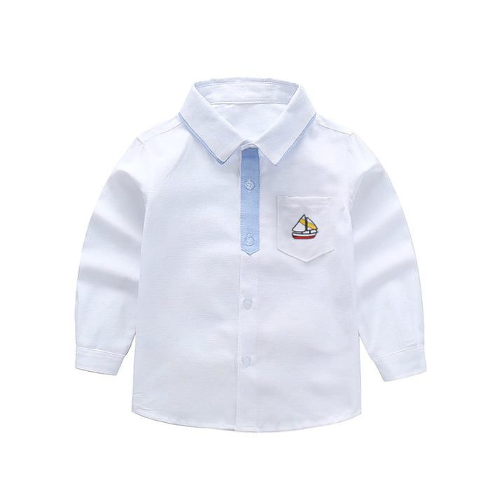 Unisex Klassisches Langarmhemd Drune