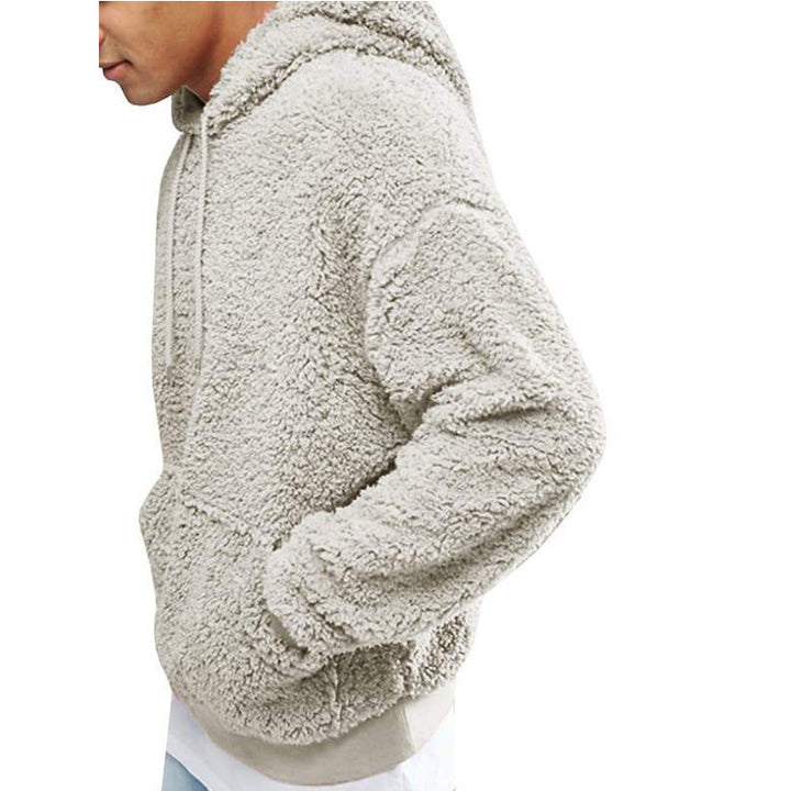 Herren Warmen Fleece-Hoodie Drune